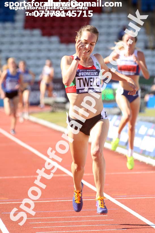 Womens 5000 metres, British World Championship Team Trials, Alexander Stadium, Birmingham